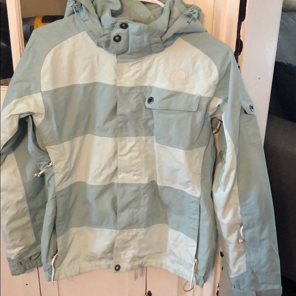 The North Face ski coat.